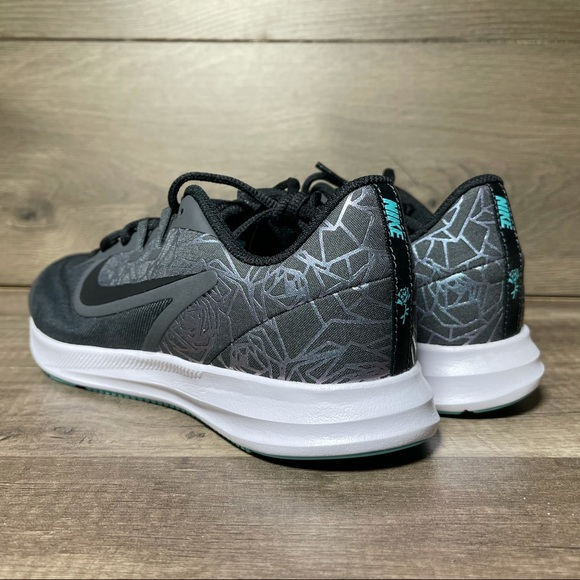 Nike Downshifter 9 Rebel Running Shoes Grey Teal - Picture 7 of 8